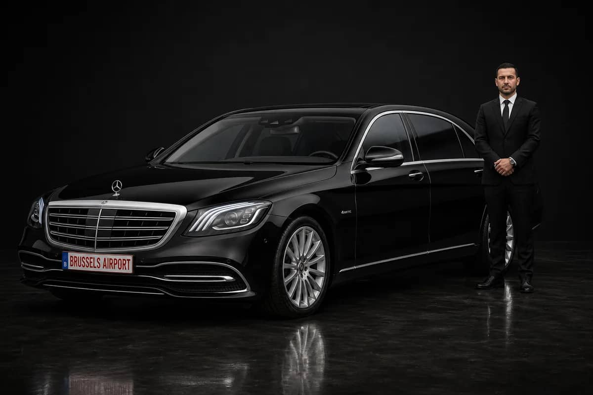 Executive sedan — Mercedes S-Class (or equivalent)